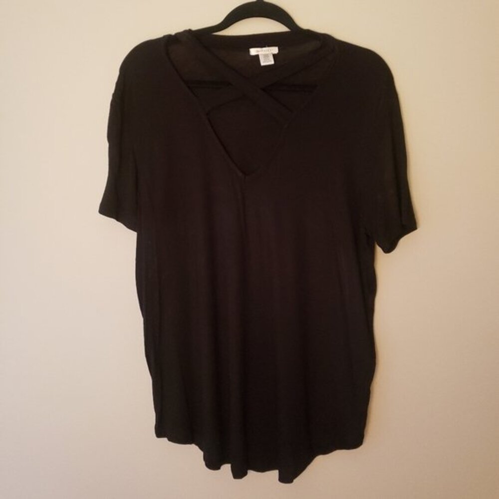 Bozzolo Black Short-sleeved shirt